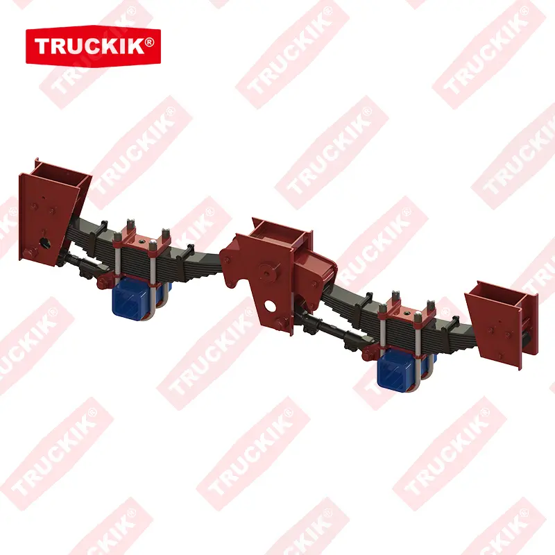 悬挂全套 德式 (BPW, 2 axle, 60mm, 8mm, 500mm)
