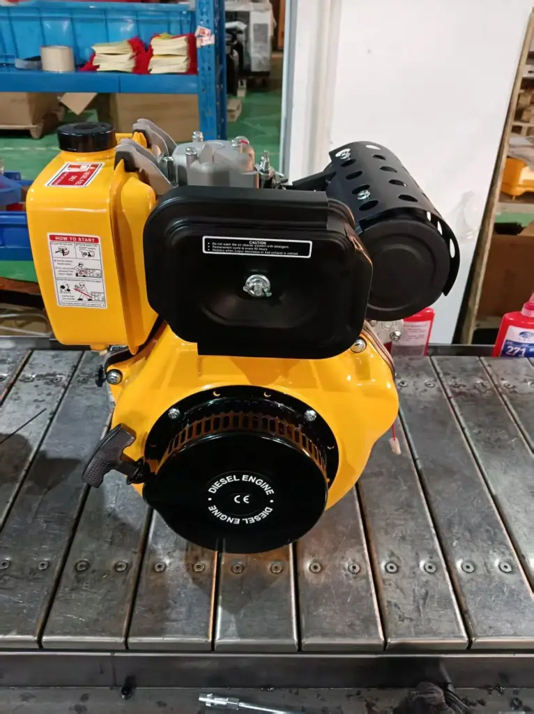 Diesel engine air cooling