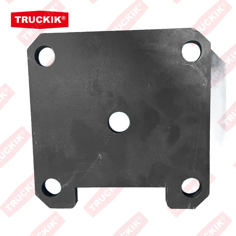 Leaf spring plate bogie