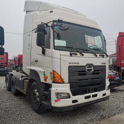2014 second hand tractor truck hino tractor truck for sale