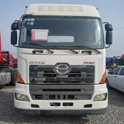 2014 used tractor truck unit HINO 700 6x4