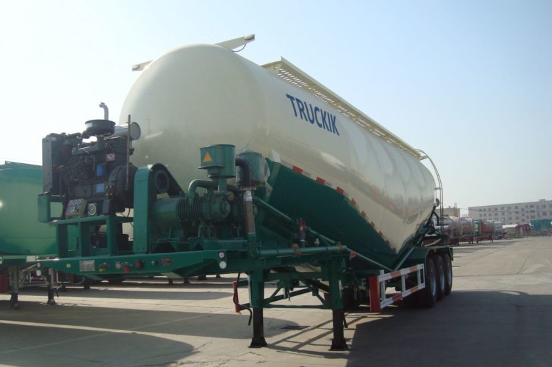 Bulk cement tank semi trailer for sale truckik