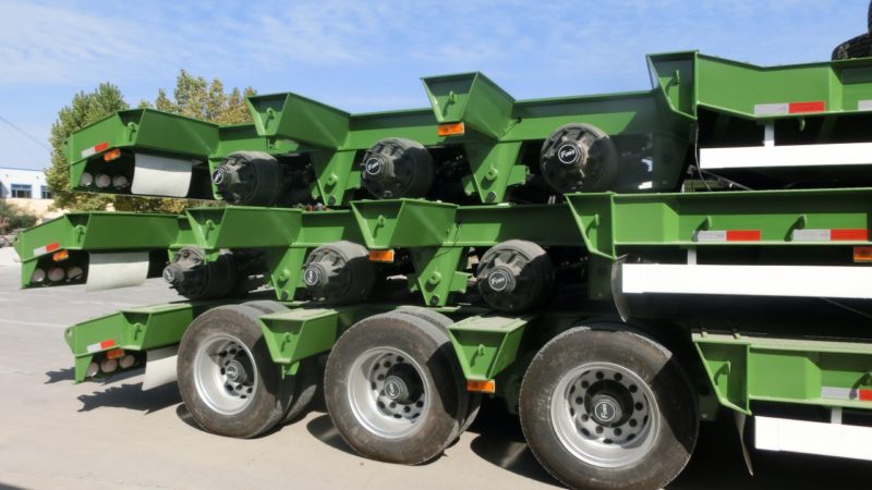 lowbed lowboy semi trailer for sale truckik