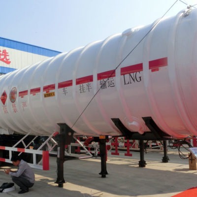 LNG tank trailer LNG transport trailers for sale