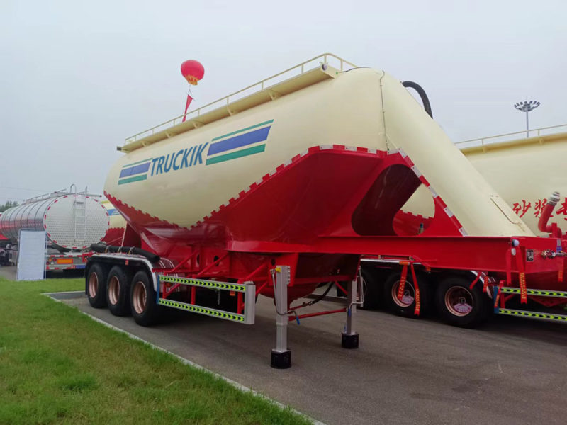 Vertical bulk cement tanker semi trailer for sale
