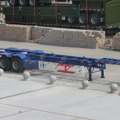 45 ft container chassis semi trailer for sale