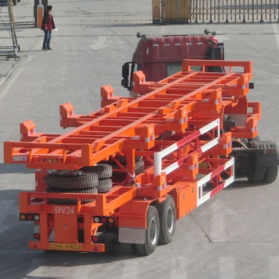 45 ft bomb cart yard chassis semi trailer for sale
