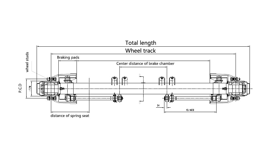 semi trailer axle specifications truckik